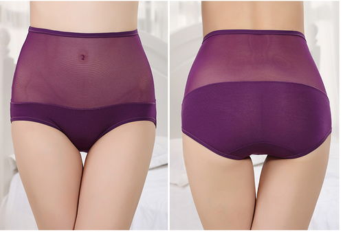 歌瑞雅女士高腰性感網(wǎng)紗透明薄款三角內(nèi)褲7色混裝ntm 福卡商城