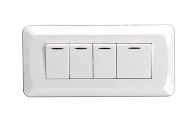 四位單極帶燈開(kāi)關(guān)產(chǎn)品介紹與相冊(cè)