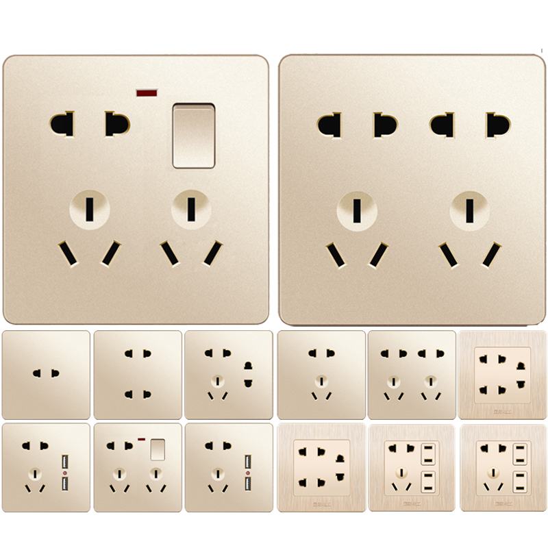 86型開關(guān)插座暗裝墻壁多孔面板選購(gòu)與使用指南